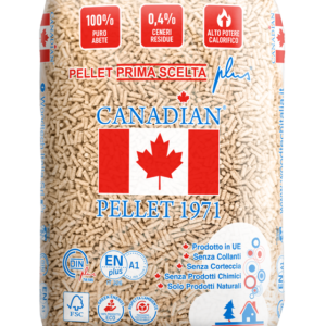 Pellet Canadian 15 kg – Confezione da 70 sacchi