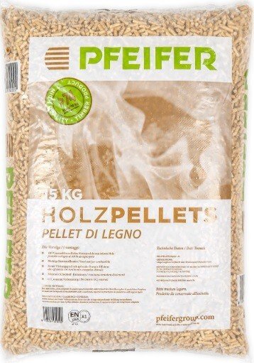 Pellet di Abete Austriaco Certificato Pfeifer 15 kg